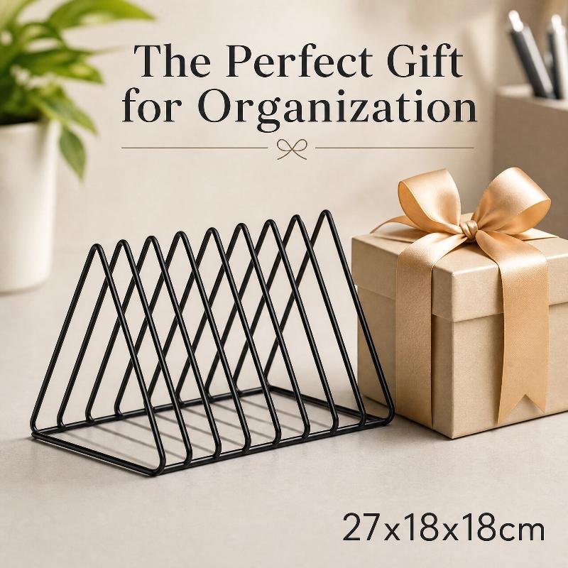 New 5/9 Grid Storage Rack Tria - Magazine Holder Rack ulasan dan harga