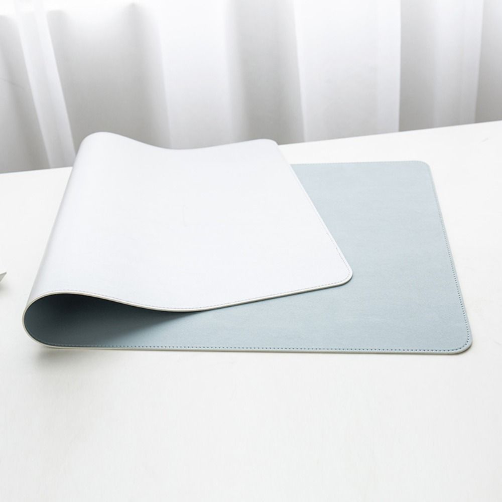 Color PU Leather Keyboard Pad  - Leather Desk Pad ulasan dan harga