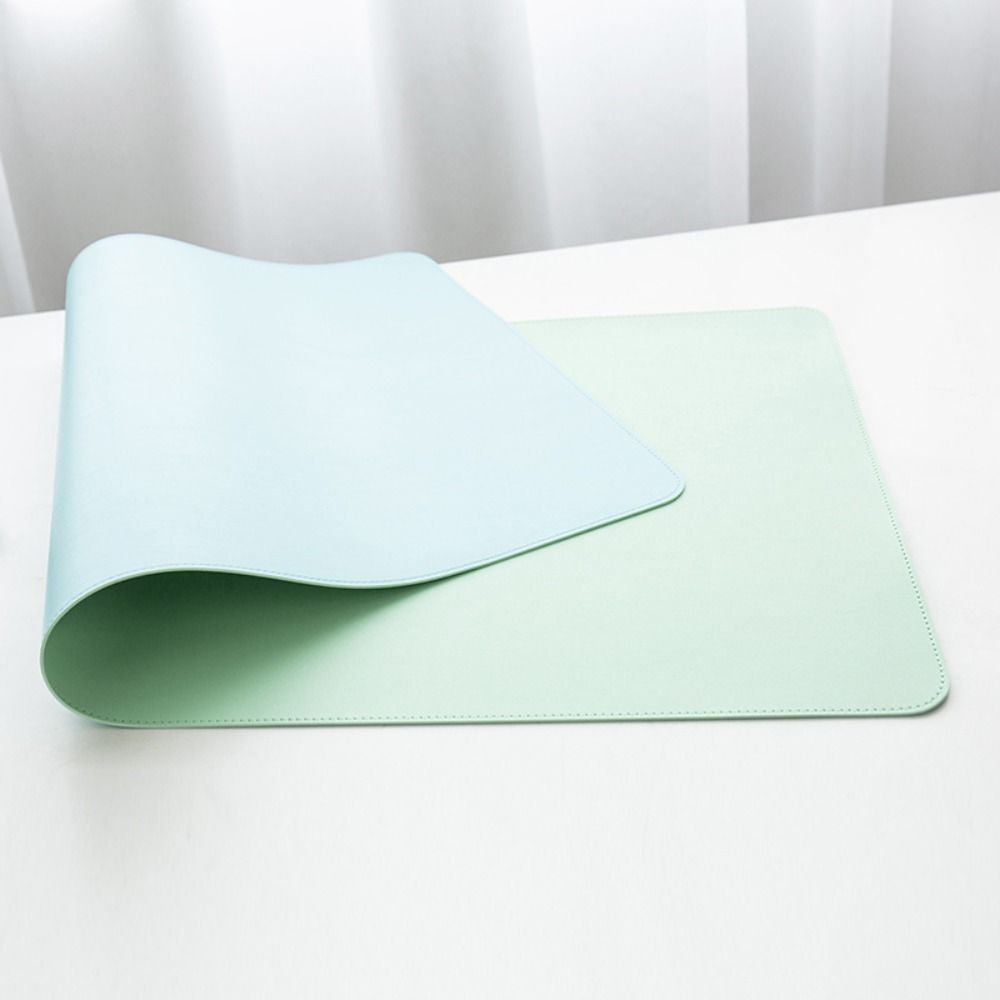 Color PU Leather Keyboard Pad  - Leather Desk Pad ulasan dan harga