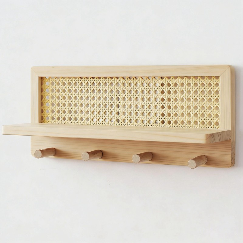 AT05-Woven Key Hook And Magazi - Magazine Holder Rack ulasan dan harga