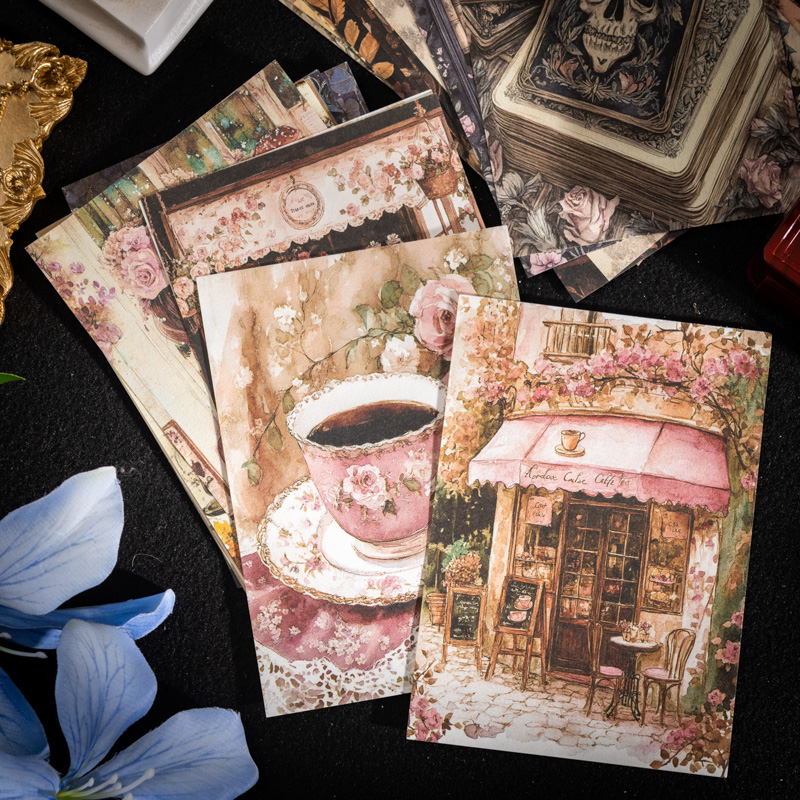 JIANQI 100Pcs Retro Handmade P - Ink Blotter Paper ulasan dan harga