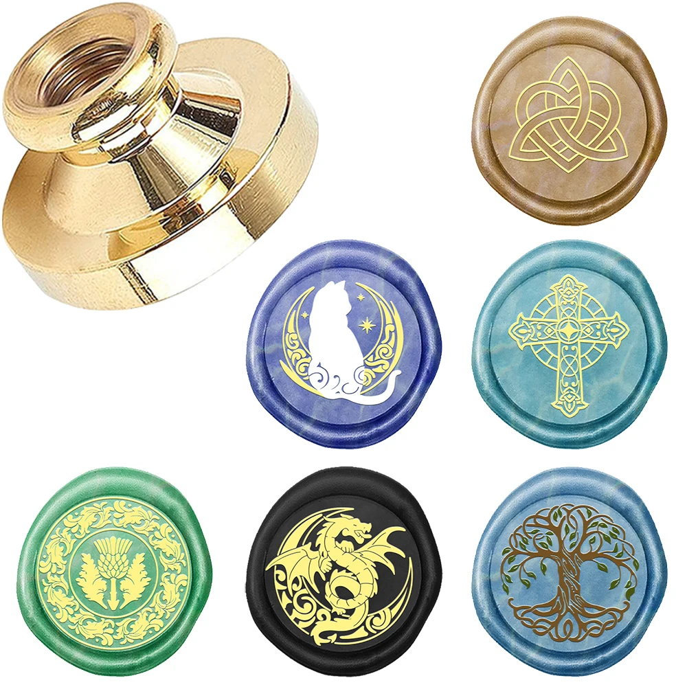 Creative Moon Rabbit Cross Dra - Wax Seal Stamp Set ulasan dan harga